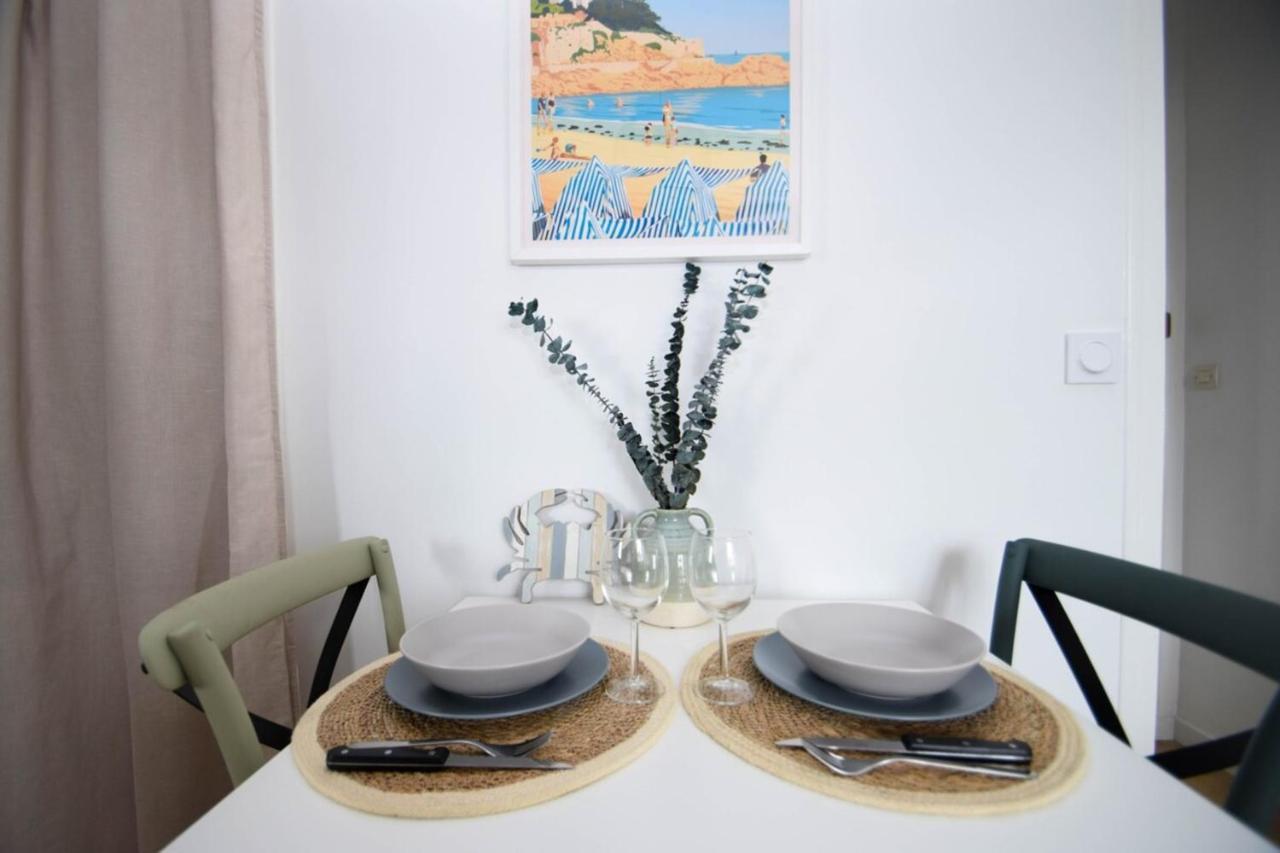 Vacances En Mode Pieton 2P 5Mn Plage Ecluse Lägenhet Dinard Exteriör bild