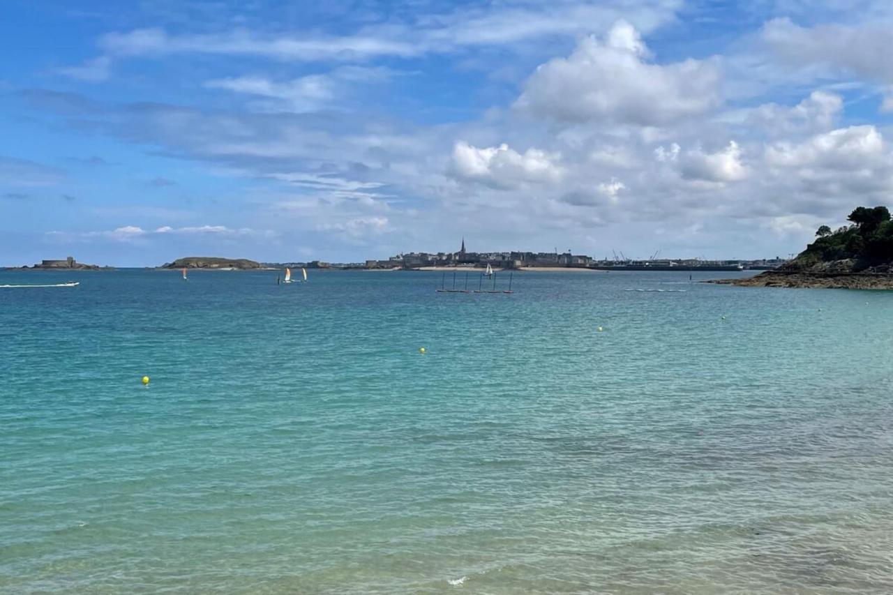 Vacances En Mode Pieton 2P 5Mn Plage Ecluse Lägenhet Dinard Exteriör bild